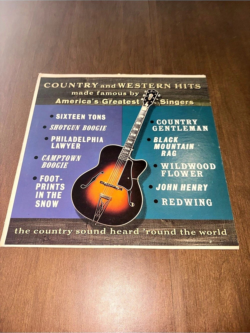 Red Sovine & Jerry Shook Country & Western Hits Vinyl